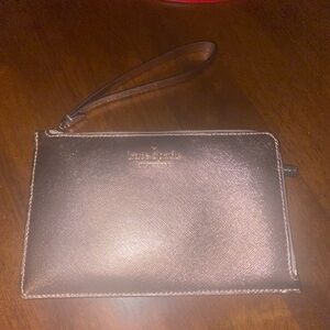 Kate Spade Rose Gold Wristlet